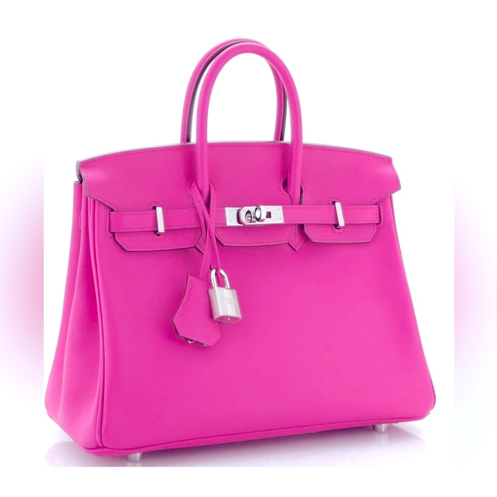 Birkin 25 in Magnolia Swift - Picture 2 of 8